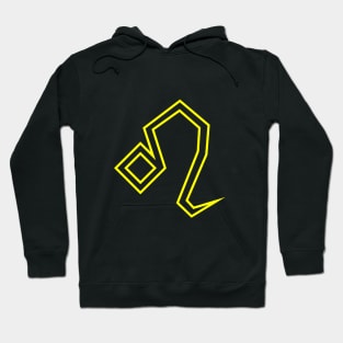 Zodiac Sign: Leo (Outline) Hoodie